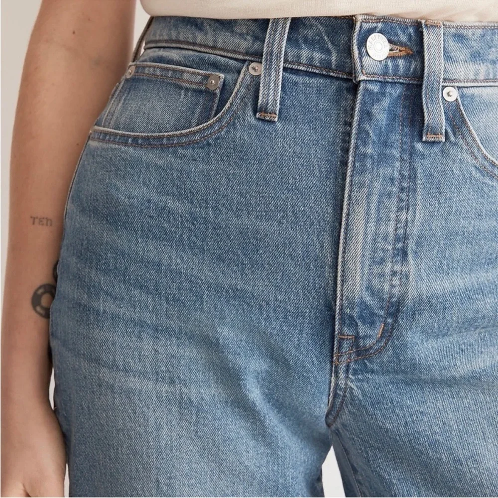 Madewell Balloon Jeans Blue High Rise, Trendy, Size 26 - Picture 13 of 14